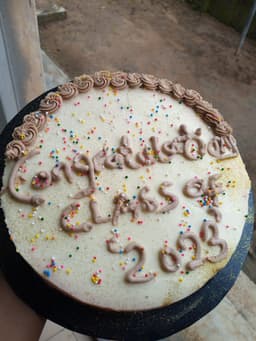 Single Layer Cake