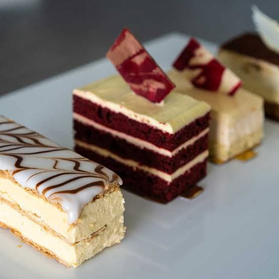 Sliced Cake